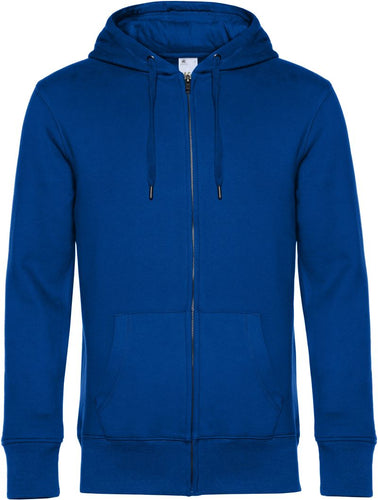 B&C | KING Zipped Hood_° royal