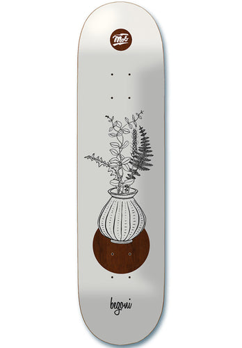 x Begoni Vase beige-brown Vorderansicht