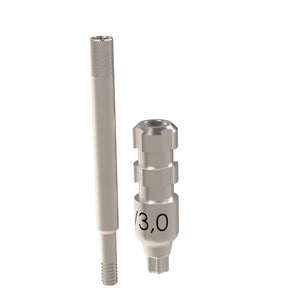 Abformpfosten komp. Nobel Biocare® - Conical Connection (NobelActive® /NobelParallel Conical Connection / NobelReplace® Conical Connection)NobelParallel Conical Connection / NobelReplace® Conical Connection) (OCM NB-AV Serie) - kurz – H 11 / 3